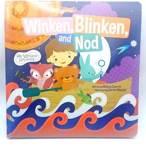 Winken Blinken and Nod (Nursery Rhymes) (Re-Versed Rhymes) - Board book - NEW
